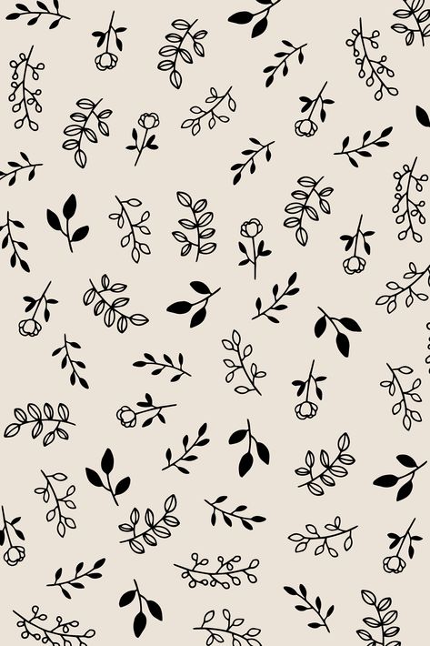 Minimal Print Design, Simple Floral Pattern Design, Simple Repeat Pattern, Floral Line Art Pattern, Painting Vocabulary, Natural Motif Drawing, Plant Pattern Illustration, Botanical Pattern Illustration, Organic Pattern Design