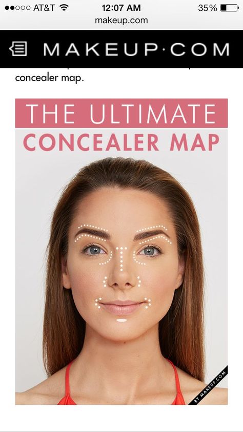 Concelear Hacks, Concelear Tips Makeup Tricks, Contouring Tutorial Video, Concealer Map, Contouring Products, Bronzer Tips, Gym Makeup, Makeup Contouring, Contour Tutorial