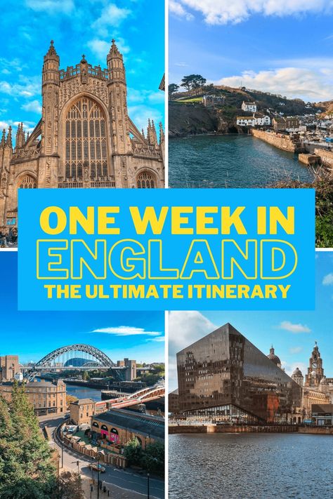 The Ultimate Itinerary for 7 Days In England - While I'm Young Manchester Trip, Traveling England, England Itinerary, Europe Adventure, England Vacation, London Visit, Iceland Itinerary, Travel England, Uk Trip