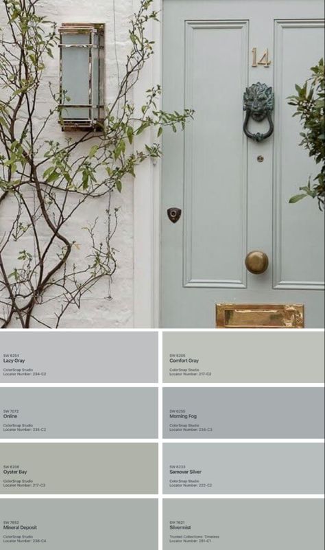 House Colors Exterior, Colors 2023, House Exterior Colors Schemes, Exterior Paint Colors For House, Casa Exterior, Front Door Colors, 2023 Trends, House Paint Exterior, House Paint