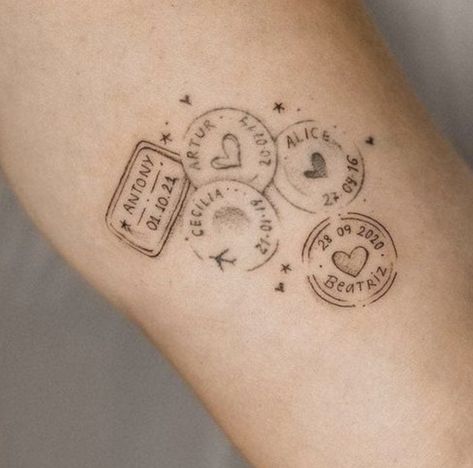 Forever Stamp Tattoo, Youve Got Mail Tattoos, Vintage Post Stamp Tattoo, Germany Stamp Tattoo, Costa Rica Stamp Tattoo, Mother Daughter Travel Tattoos, Country Stamp Tattoo, Paris Postage Stamp Tattoo, Irish Post Stamp Tattoo