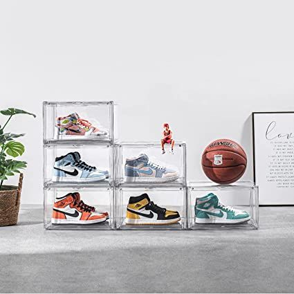 Clear Shoe Boxes, Sneaker Storage Box, Shoe Display Case, Sneaker Displays, Shoe Box Storage, Shoe Containers, Hat Organizer, Boot Organization, Sneaker Storage