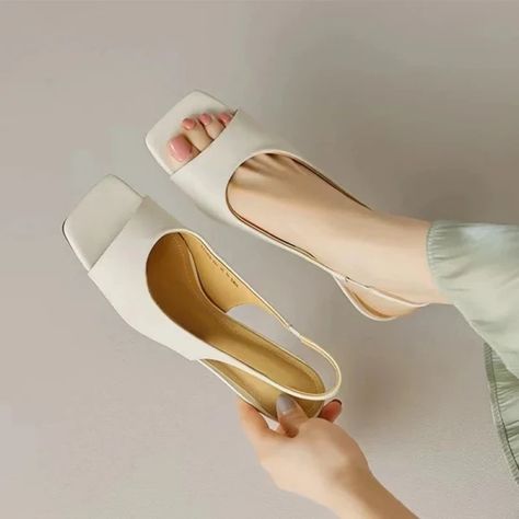 Just found this amazing item on AliExpress. Check it out! NGN17,788.84 | Open Toe Mid Heels Shoes Sandals Women Slides New Brand Pumps Shoes Party Designer Dress Women Slippers Zapatillas Wedding Pumps, Shoes Party, Modern Sandals, Mid Heel Shoes, Women Slides, Mid Heel Sandals, Women Slippers, Gold Shoes, Beige Shoes