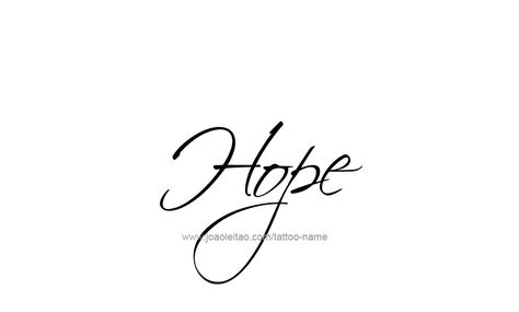 Tattoo Design Name Hope Name Tattoos Designs, Hope Lettering, Hope Word Art, Name Tattoos On Wrist, Hope Tattoo, Tattoo Design Name, Clover Tattoos, Mommy Tattoos, Magic Tattoo