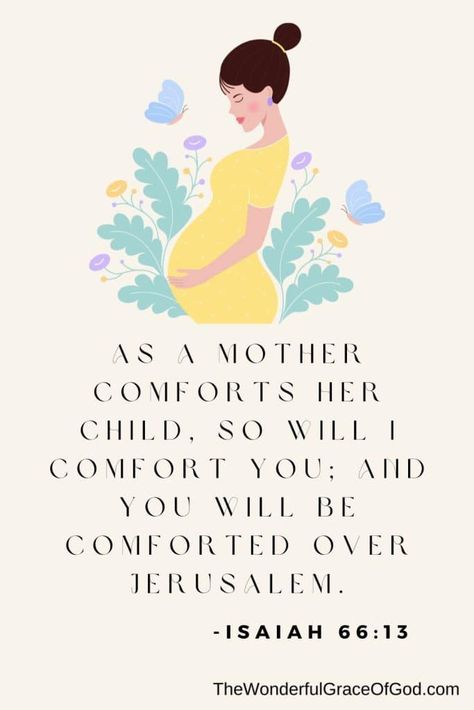 25 best Bible verses for pregnant women to read for comfort, reassurance, and guidance! Being an expecting mother is so exciting, and if you're looking to uphold a Christian household, these Bible verses and quotes are a great place to start! Pregnancy Bible Verses, Mother Bible Verse, Godly Mother, Pregnancy Prayer, New Mom Quotes, Comforting Bible Verses, Best Bible Verses, Pregnancy Quotes, Quotes Prayer