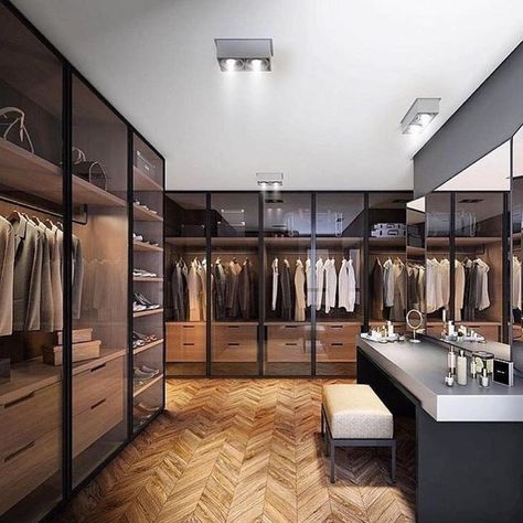 Modern Closet Designs, Diy Kast, Bedroom Closet Doors, Dress Room, Dream Closet Design, Walk In Closet Design, Luxury Closets Design, Modern Closet, Closet Decor