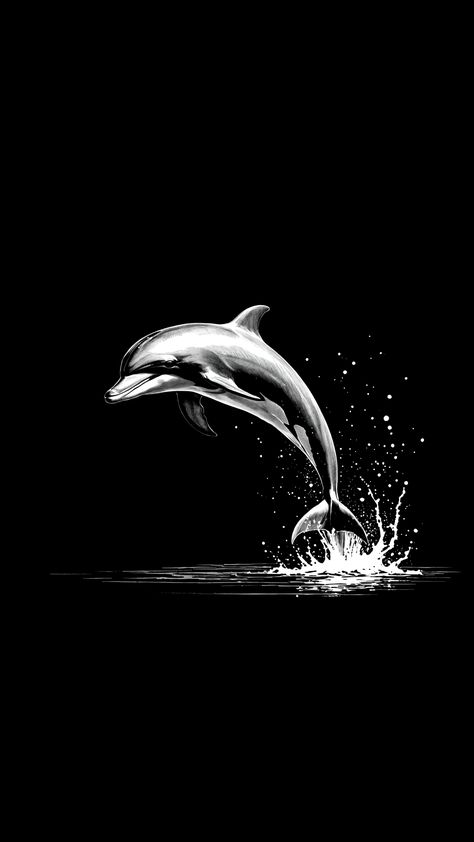 dolphin, wildlife art, wildlife paintings, wildlife canvas wall art, wildlife prints, wildlife artwork, wild animal prints, minimalism art, minimalist wall art, modern minimalist art, aesthetic minimalist line art, black and white minimal painting, tattoo ideas, Painting Tattoo Ideas, Minimalist Art Aesthetic, Chalk Wall Art, Line Art Black And White, Line Art Black, Army Couple Pictures, Magical Paintings, Gold Ideas, Modern Minimalist Art