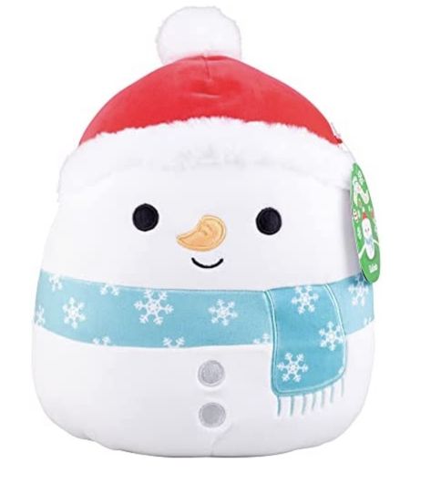 Squish Mallow, Adorable Stuffed Animals, Snowman Scarf, Pillow Pals, What I Want For Christmas, Cute Squishies, Stuff Animals, Teddy Bear Stuffed Animal, Soft Cute