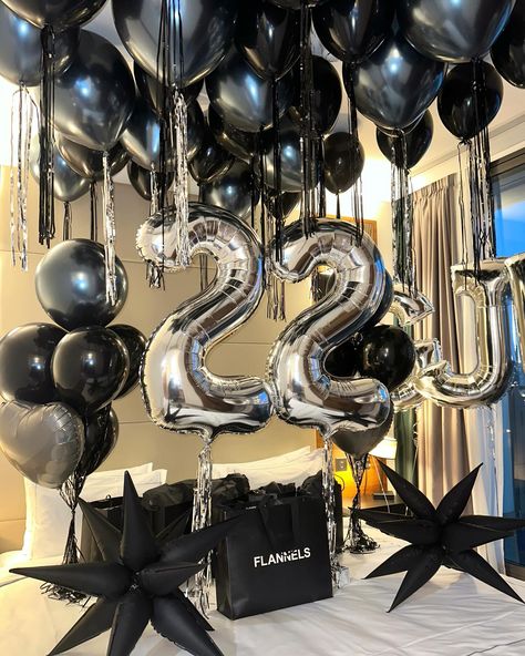 Birthday ideas? Beautiful hotel balloons for him✨ Made ready from office and positioned straight to your room. All done before your arrival 🎈🎉 Arrange a surprise setup for your loved with us in less than 5 minutes. Simple steps to book 👇 ➡️ DM us ➡️ Note where you’ll be staying ➡️ Attach an image of the what you’re after ➡️ Leave the rest with us We work across London and outside surrounding areas📍 Next day delivery available 🎉 Hotels are all tagged on posts 🪄 • • #hoteldecor #... Happy Birthday Set Up, Birthday Room, Birthday October, Birthday Morning, Birthday Room Decorations, Birthday Aesthetic, Romantic Bedroom Decor, Modern Birthday, Balloon Delivery