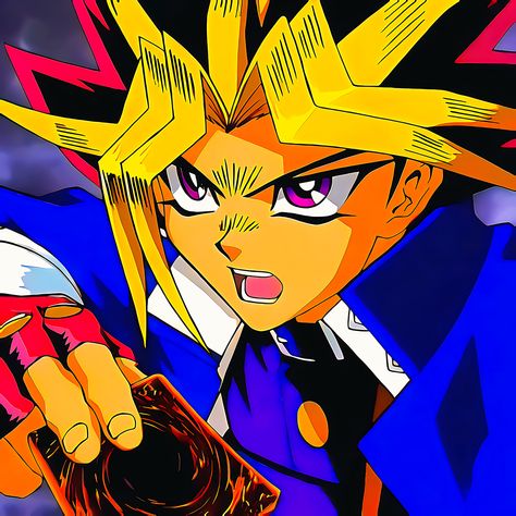 Yugioh Yami Icon, Yugi Muto Pfp, Yami Yugi Icons, Yugi Pfp, Yugioh Pfp, Atem Yugioh, 90s Anime Aesthetic, Pharaoh Atem, Yugioh Collection