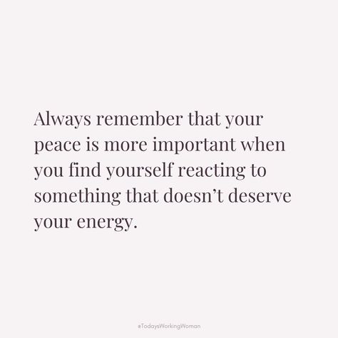 In a world full of distractions and noise, remember that your peace is your most valuable asset. When faced with challenges that drain your energy, take a step back. Protect your serenity—it’s worth more than any fleeting moment of reaction. Choose your battles wisely, and let serenity be your guiding force. ✨  #selflove #motivation #mindset #confidence #successful #womenempowerment #womensupportingwomen Quotes About Protecting Your Peace, Being At Peace Quotes, Choose Peace Quotes, Choosing Peace Quotes, Harsh Motivation, Fleeting Moment, Choose Your Battles, Selflove Motivation, Take A Step Back