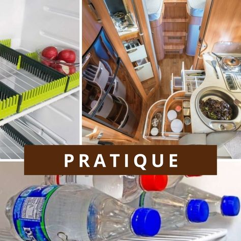 Découvrez tous nos bons plans, conseils et astuces pratiques pour vos voyages en camping-car ! #conseils #trucs #astuces #bonsplans #tips #consejos #campingcar #camper #rv #motorhome #autocaravana Deco Camping Car, Renovation Camping Car, Organisation En Camping, Rangement Caravaning, Astuces Camping-car, Camping Diy, Diy Camping, Diy Car, Car Camping