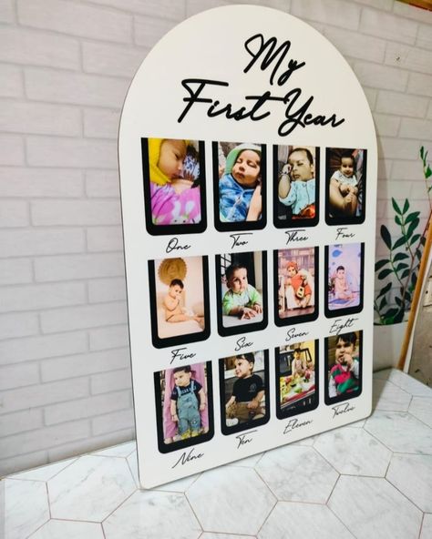 1st year baby frame Scope of Pictures/Names Sizes of 4 variants Pictures 12 required Size: 12 x 18 inches 14 x 20 inches 18 x 24 inches 20 x 30 inches Buy now: https://www.nadhukan.co.in/product/1st-year-baby-frame/ #baby #products #frame #gift #babygifts 1 Year Baby, Baby Frame, Frame Gift, 1st Year, Baby Products, Baby Gifts, Buy Now, Size 12, Frame