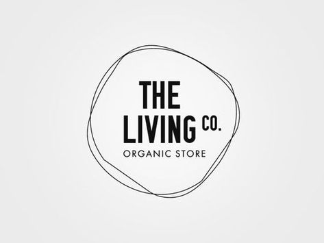 Startup Logo Design, Logo Rond, Organic Store, What Is Fashion Designing, Startup Logo, Book And Magazine Design, Store Logo, Inspiration Logo Design, Simple Logo Design