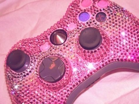 Pink x-box controller! Tout Rose, Pink Tumblr Aesthetic, Bedroom Wall Collage, Baby Pink Aesthetic, Baddie Aesthetic, Picture Collage Wall, Pastel Pink Aesthetic, Pink Bling, Rose Pastel