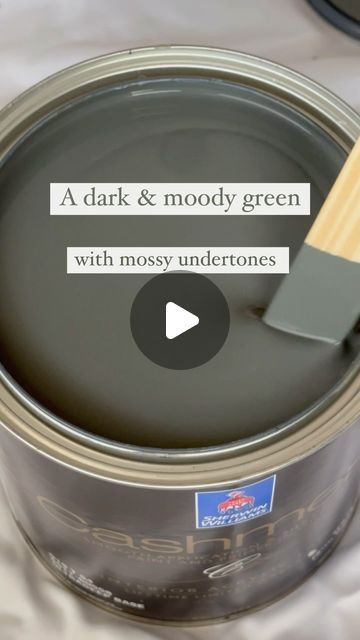 Meg Loren on Instagram: "Finally found the perfect deep green for our powder room🙌🏼

Follow along to see this moody transformation!

Paint Color: Rock Bottom by Sherwin Williams

#greenpaint #diy #beforeandafter #homedecor #homesweethome #moodygrams #diydecor #neutraldecor" Crooked River Sherwin Williams, Moody Green Paint Colors Sherwin Williams, Moody Green Paint Sherwin Williams, Moody Bathroom Paint, Sherwin Williams Moody Colors, Sherwin Williams Deep Green, Dark Green Paint Colors Sherwin Williams, Moody Living Room Colors, Muddy Green Paint Color