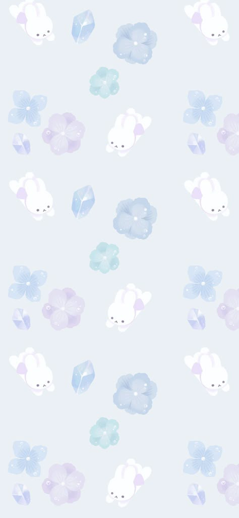 Japanese Wallpaper Iphone, Rabbit Wallpaper, Rain Wallpapers, Pink Flowers Wallpaper, Cute Blue Wallpaper, Cute Laptop Wallpaper, Bunny Wallpaper, Blue Wallpaper Iphone