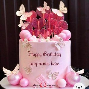 Make Happy Birthday Cake with Name - Best Wishes Birthday Wishes With Name Write Name On Birthday Cake, Cake Name Edit, Birthday Wishes Cake With Name, Name On Cake, Happy Birthday Wishes For Her, Write Name On Cake, Happy Birthday Flower Cake, Happy Birthday Cake With Name, Birthday Cake Write Name