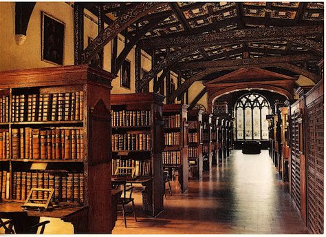 Duke Humfrey Reading Room ~ The Bodleian LIbrary, Oxford Library Oxford, Hogwarts Library, Lots Of Books, Kentish Town, Beautiful Library, Old Library, Oxford England, Living In London, Hogwarts Aesthetic