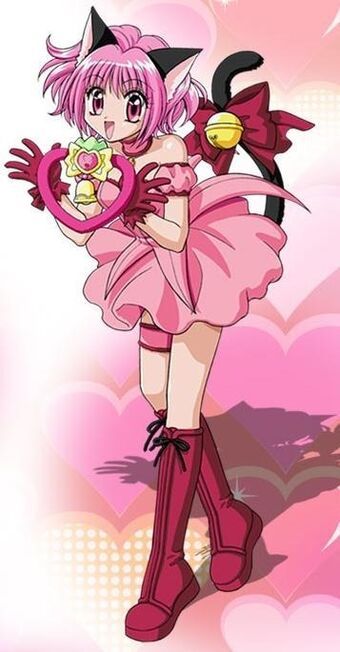 Ichigo Momomiya | Anime - Tokyo Mew Mew | Birthday - Unknown Mew Ichigo, Mew Mew, Tokyo Mew Mew, Cat Ears, Silver 925, Cubic Zirconia, Tokyo, Pendant, Hair