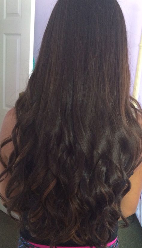 What curled hair but easily. Just strayed your whole head then go in and curl the bottoms and beautiful. Curly End Hairstyles, Long Straight Hair With Curls At The End, Straight Then Curly Ends, Curled At The Bottom Hair, Curled Bottom Of Hair, Curling Bottom Of Hair, End Of Hair Curls, Hairstyles Flat Hair, Straight Hair Curly Ends