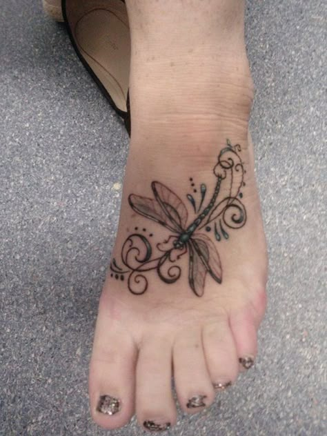 Dragonfly Tattoo With Quote, Dragonflies Tattoo, Dragonfly Tattoos, Small Dragonfly Tattoo, Flying Tattoo, Dragonfly Tattoo Design, Inspiration Tattoos, Dragonfly Tattoo, Tattoo Designs For Girls