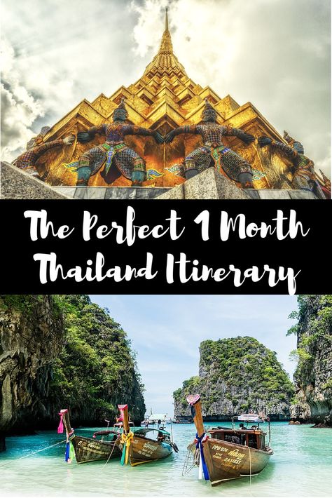 The Ultimate 1 Month Backpacking Thailand Itinerary and Route - Global Gallivanting Travel Blog Thailand 1 Month Itinerary, Chiang Mai Travel, Thailand Destinations, Backpacking Routes, Thailand Itinerary, Backpacking South America, India Travel Guide, Thailand Backpacking, Japan Itinerary