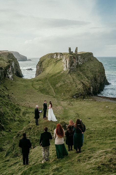 Irish Elopement, Ancient Castle, Dark Hedges, Scotland Wedding, Ireland Wedding, Destination Wedding Locations, Castle Ruins, Scottish Wedding, Irish Wedding