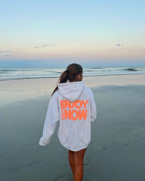 JUST! LAUNCHED! Enjoy The Now, Crop Tanks, Teen Hoodies, Happy Hoodie, Printed Blouses, Frilly Blouse, Oversized Tees, Trendy Fits, Puff Print