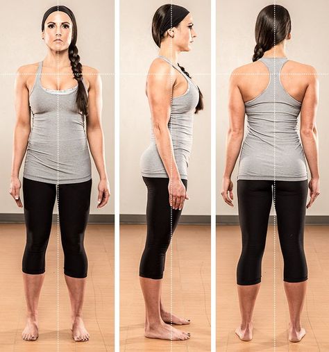 Posture Power: How To Correct Your Body's Alignment by Kendall Lou Schmidt - Bodybuilding.com Fix Bad Posture, Posture Fix, Forward Head Posture, Posture Exercises, Perfect Posture, Bad Posture, Body Posture, Better Posture, Posture Correction