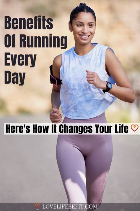 running every day Benefit Of Running, Starting Running Again, Running Benefits Woman, Daily Running Schedule, Why Running Is Good For You, Types Of Runs, What Does Running Do For You, Running Style Women, Running Everyday Results