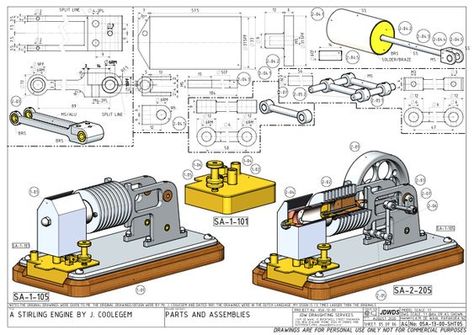 Solidworks Projects Assembly, Catia Assembly Drawings, Solid Works Assembly Drawings, Assembly Drawing Mechanical, Solidworks Drawings, Mechanics Drawing, Autocad Isometric Drawing, Cad Cam Design, Model Engineering