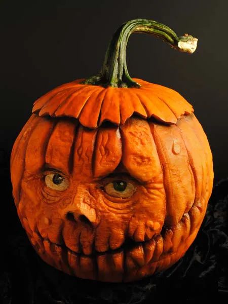 Pumpkin Sculpture, Funny Pumpkin Carvings, Pumpkin Carving Contest, Easy Pumpkin Carving, Mascaras Halloween, Amazing Pumpkin Carving, Carved Pumpkins, Pumpkin Carving Designs, Pumpkin Carving Ideas