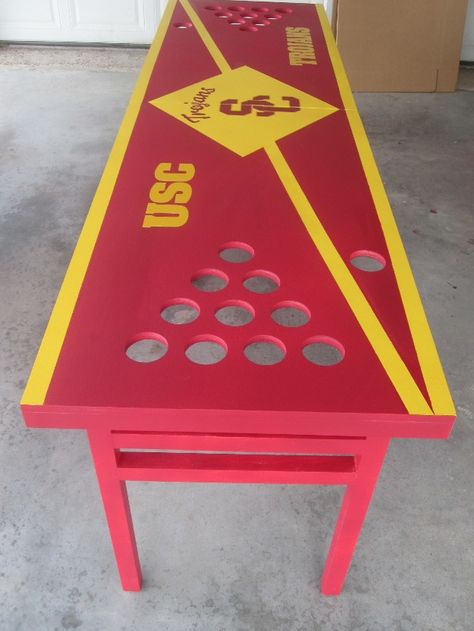 Beer pong Shot Ski, Gaming Tables, Door Games, Tailgate Games, Beer Pong Tables, Drinking Party, Pong Table, Guy Stuff, Yard Games