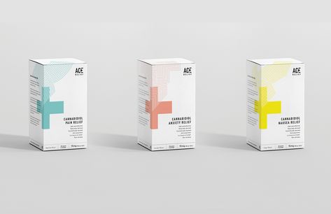 Ace Relief Branding and Packaging on Behance Medicine Box Design, Medical Packaging, Supplements Packaging, Medicine Packaging, Pharmacy Design, Cosmetic Packaging Design, Pharma Companies, Medicine Boxes, Medical Design