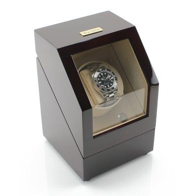 Automatic Watch Winder, Watch Winders, Swiss Army Watches, Leather Organization, Old Watches, Watch Winder, Velvet Interiors, Popular Brands, Watch Box