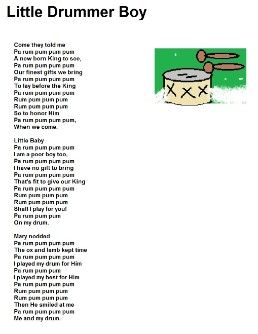 Little Drummer Boy Lyrics Christian Youth, Pum Pum, Art Coloring Pages, Little Drummer Boy, The Little Drummer Boy, Church House, Youth Leader, Christmas Play, Drummer Boy