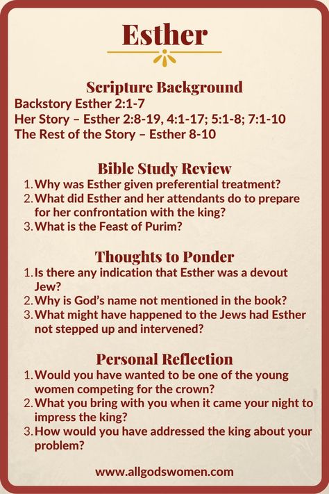 Esther In Bible, Esther Object Lesson, Bible Study On Ester, 3 Day Esther Fast Guide, Esther Fast Guide, Esther Bible Study Notes, Women In The Bible Study, Ester Fast, 3 Day Esther Fast