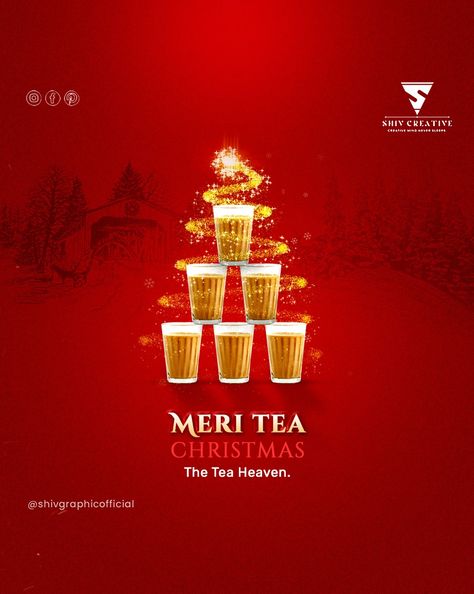 Social Media Merry Christmas Ads Christmas Social Media Posts Ideas, Christmas Food Social Media Post, Winter Food Ads, Christmas Advertising Design Creative, Festive Social Media Post, Winter Food Creative Ads, Social Media Christmas Post Design, Christmas Poster Design Ideas Creative, Social Media Christmas Post Ideas