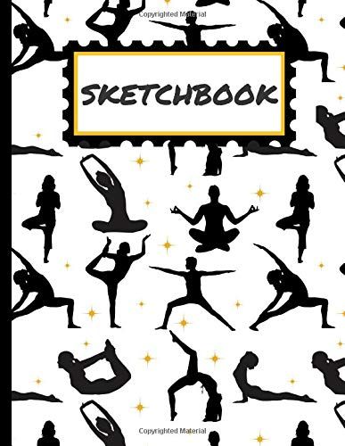 Sketchbook: Yoga Cover Design, Blank Sketch Pages For Keen Artists, Students And Teachers For Drawing & Doodling / Pe... Project File Cover Ideas Physical Education, Exercise Book Cover Design For School, Yoga Project Cover Page, Dance Project Cover Page, Physical Education Project Cover Page, Physical Education Project, Yoga Assignment Front Page, Yoga Day Sketch, Sketch Pages