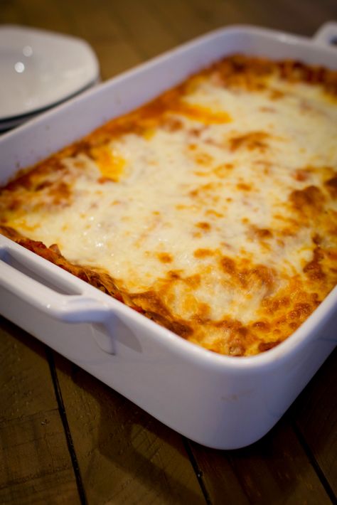 Kate’s Lasagna – The Small Things Blog Small Lasagna Recipe, Kate Bryan, The Small Things Blog, Small Things Blog, Veggie Lasagna, Ground Sausage, Dinner Entrees, Perfect Pasta, The Small Things