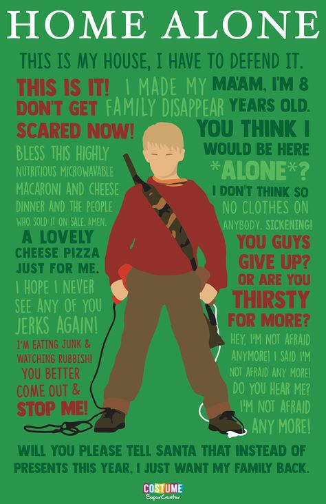 Four Classic Christmas Movie Quotable Posters - Home Alone Funny Christmas Wallpaper, Christmas Wallpaper Iphone Cute, Home Alone Movie, Elf Christmas Decorations, Christmas Movie Quotes, Home Alone Christmas, Classic Christmas Movies, Xmas Wallpaper, Christmas Phone Wallpaper