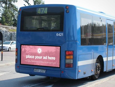 Free Rear City Bus Billboard Mockup #City #Bus #Billboard #Mockup Interior Design Styles Quiz, Bus Advertising, Design Style Quiz, Graphic Burger, Bus Wrap, Billboard Mockup, City Bus, Billboard Advertising, Billboard Design