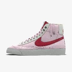 Nike Blazer Mid '77 By You Custom Shoes Nike Pink High-top Sneakers With Boost Midsole, Nike Blazer Mid 77 Colorful, Nike Blazer Mid 77 Personalized, Multi Colord Shoes Blazers, Nike Blazer Mid 77 Habanero Red, Custom Nike Blazers, Nike Blazer Mid 77, Nike Blazer Mid, Nike Blazers Mid