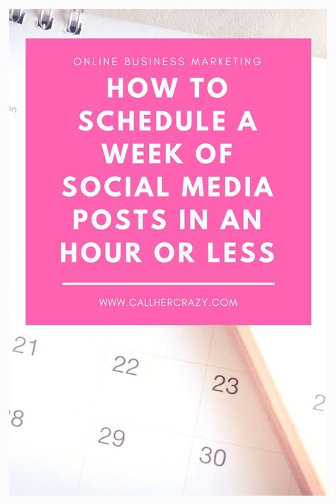 How to schedule a week's worth of social media posts in an hour or less & our must-have time-saving tools perfect for solopreneurs | social media scheduling | callhercrazy.com | work from home mompreneur tips Arts Education Quotes, Posting Schedule, Facebook Strategy, Social Media Posting Schedule, Digital Media Design, Business Savvy, Social Media Schedule, Social Media Marketing Business, Online Business Marketing