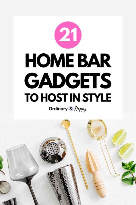 Classy Drinks, Bar Gadgets, Home Bar Essentials, Home Bar Setup, Drink At Home, Home Bar Accessories, Bar Essentials, Outdoor Bar Table, Cocktail Kits