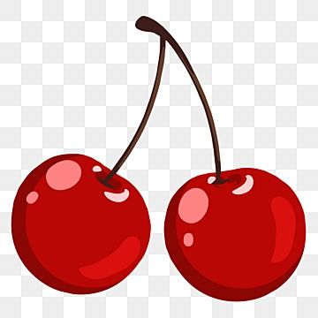 Cherries Illustration, Prunus Serotina, Cherry Cartoon, Cherry Icon, Cherry Clipart, Cherry Png, Fruit Cupcake, Cartoon Cherry, Cherry Drawing