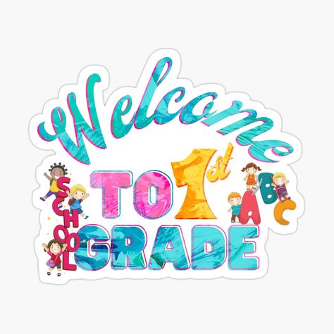 Off To Grade One Cake Topper Printable, Welcome To 1st Grade, Work Sheet, Birthday Cake Topper Printable, Bff Pictures, Heart Wallpaper, 1st Grade, A Design, Bmw E46