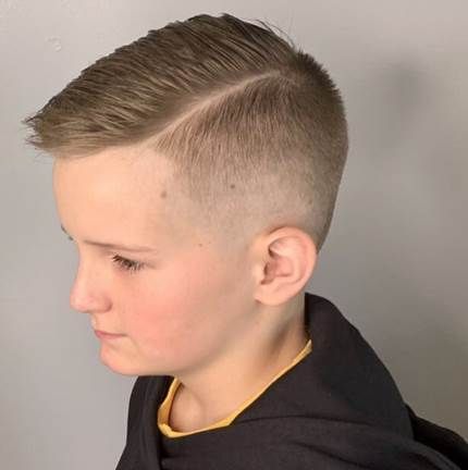 #Highfade Hairstyle for Boy Kids hairstyles 2019. Best Kids fade hairstyles and haircuts. Textured Side Swept Hair with High Fade Boy Hairstyles, Short Hairstyles For boys. High Bald Fade + Side Swept Fringe + Short Top Little boys Haircut Short, Short Haircuts ..... Short classic kids cut with tons of texture brought out with pomade. Boys Short Haircut Kids Fade With Line, Faded Mohawk Boys Haircut Short, Boys Short Haircut Kids Fade Hard Part, Boys Skin Fade Haircut Kids, Bald Fade Boys Haircut, Boys High Fade, Little Boy Haircuts Short, Boys Short Fade Haircut, Kids Hair Cuts For Boys Fade