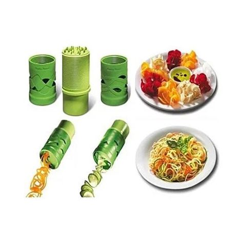 VEGGIE MAGICAL SLICER and Salad Decorator    #Kitchen #MothersDay Veggie Slicer, Spiralized Vegetables, Easy Magic, Kitchen Stuff, Fruits And Vegetables, Food Hacks, Kitchen Gadgets, Cooking Tips, Dinner Ideas